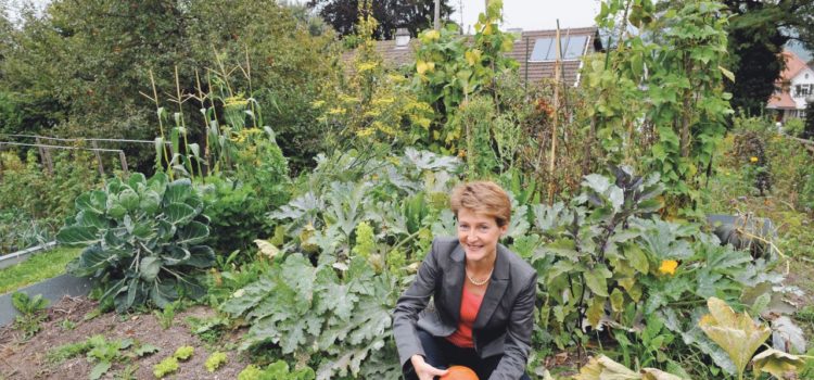 Simonetta Sommaruga e la sua passione per il giardino