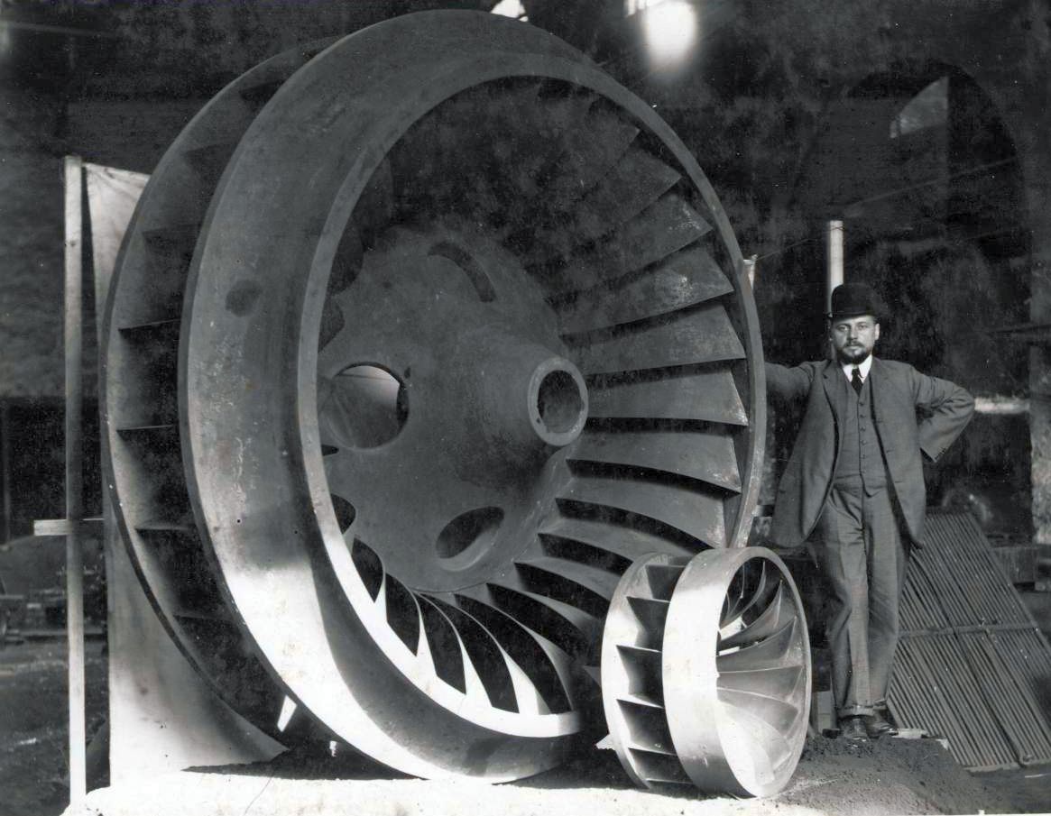 Federigo Gebendinger e le sue prime turbine Francis